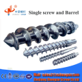 Silicone rubber screw barrel for cold rubber extruder machine